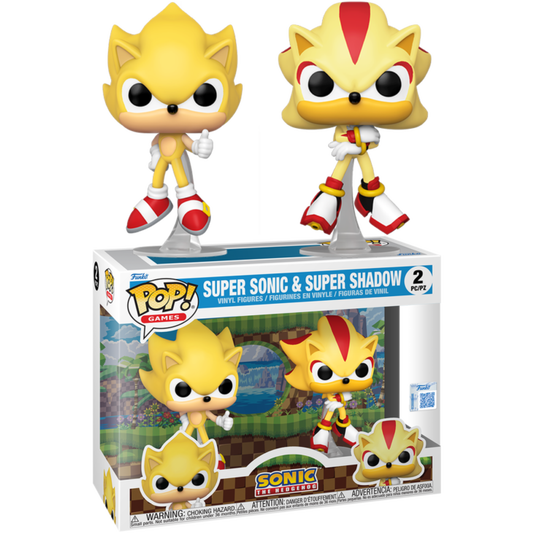 Pop! Games: Sonic - Super Sonic and Shadow 2pk (FL) (Exc)