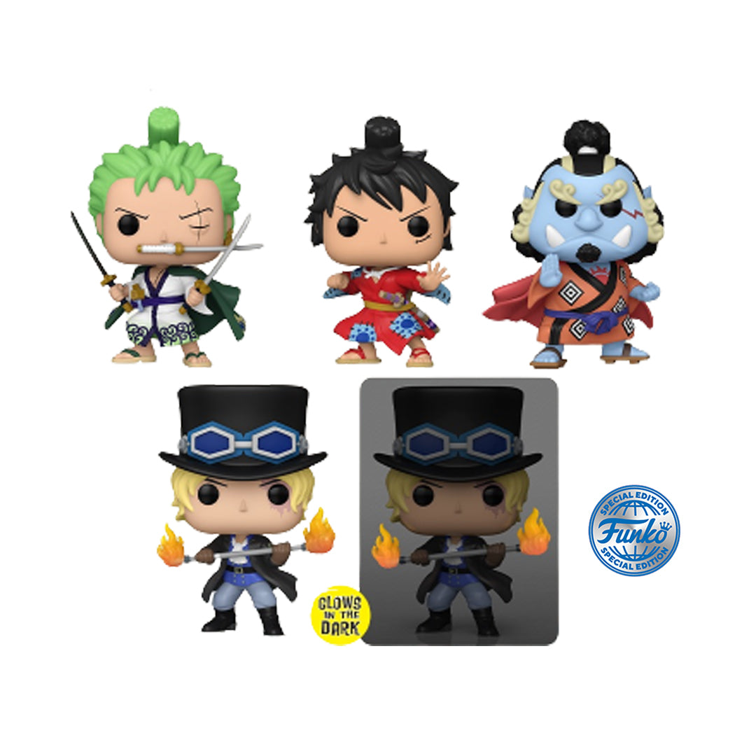 Pop! Animation: One Piece 4pk (GW)(Exc)