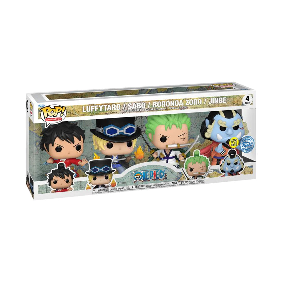 Pop! Animation: One Piece 4pk (GW)(Exc)