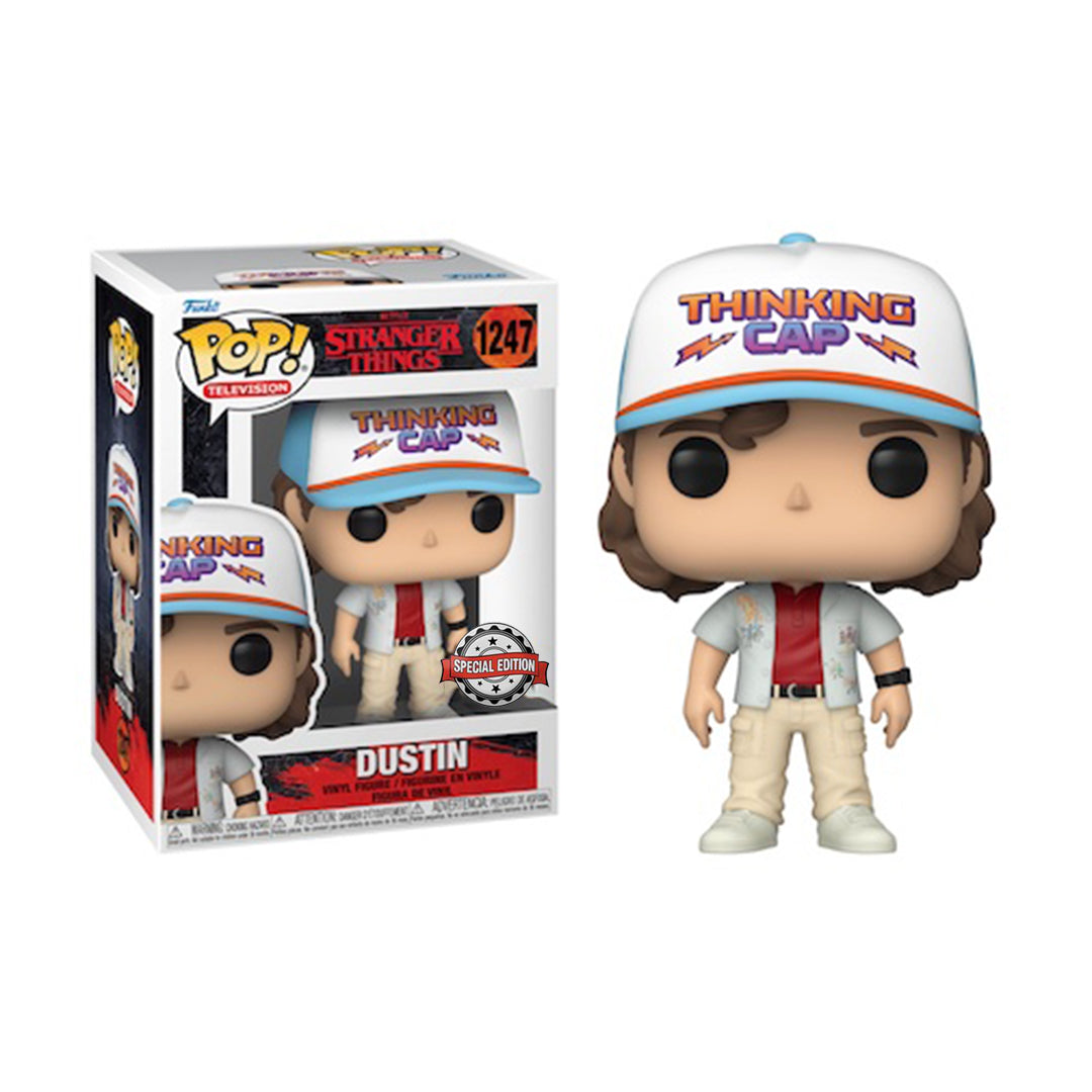 Pop! Tv: Stranger Things S4- Dustin in Dragon Shirt (Exc)