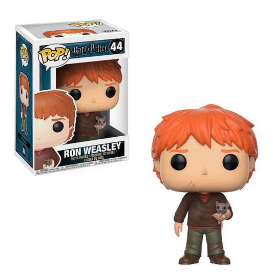 Funko Pop Movies Harry Potter-Ron Weasley with Scabbers Toy