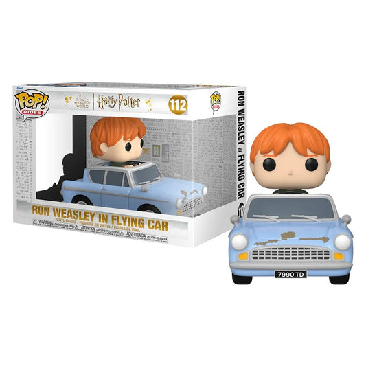 Pop Ride Movies: Harry Potter Chamber of Secrets 20Th - Ron w/Car