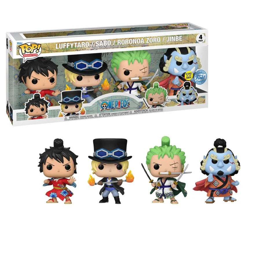 Pop! Animation: One Piece 4pk (GW)(Exc)